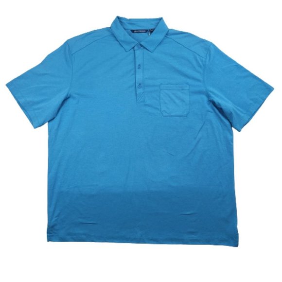 Cutter & Buck Polo DryTec Cotton Shirt Sz XXL - Picture 2 of 9
